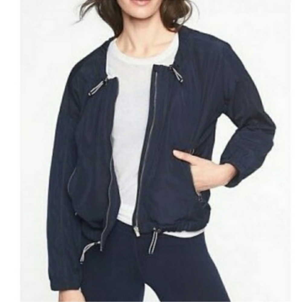 Athleta Chill Bomber full zip jacket. Size medium.